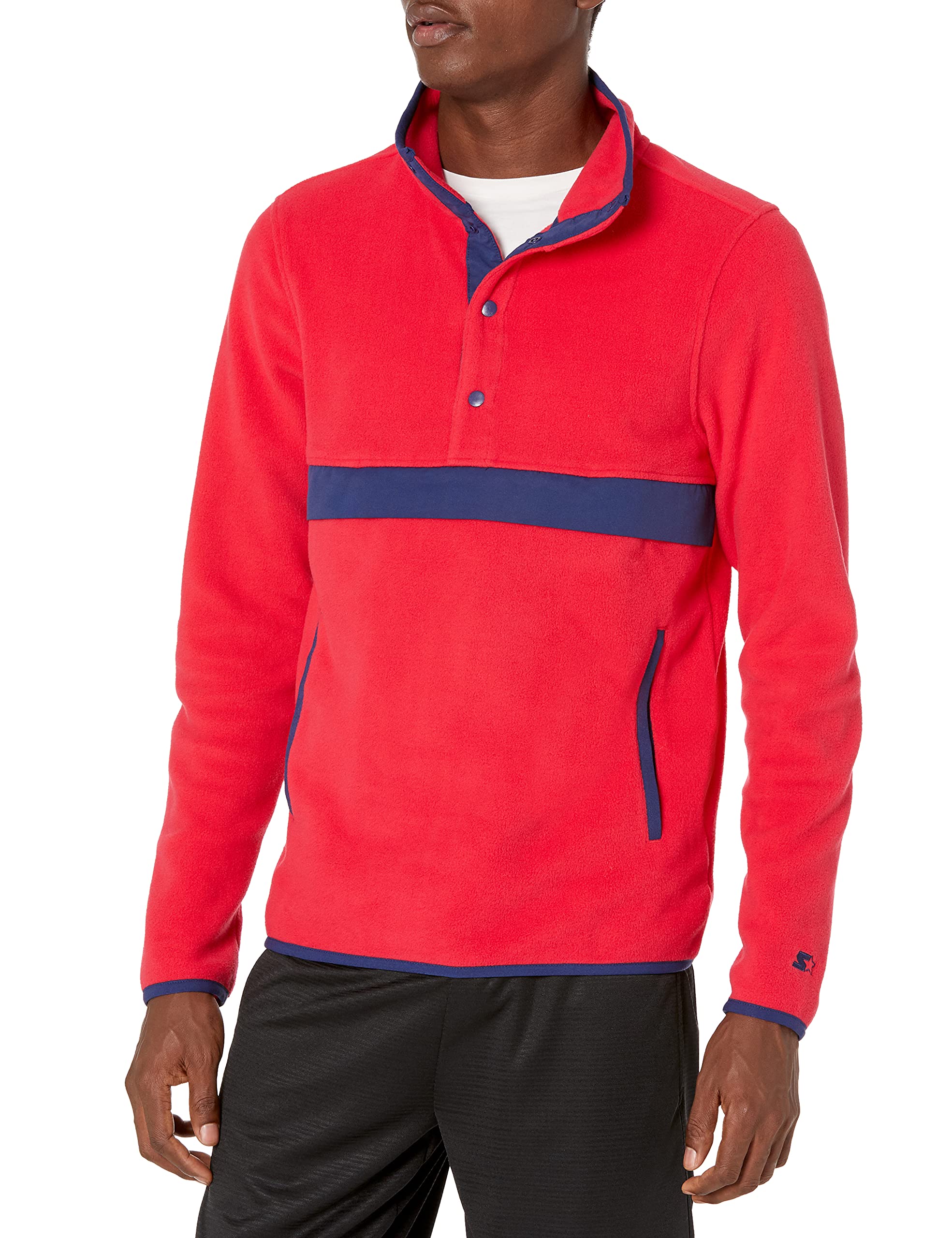 Chaqueta Polar Estándar Para Hombre Starter Con Bolsillos