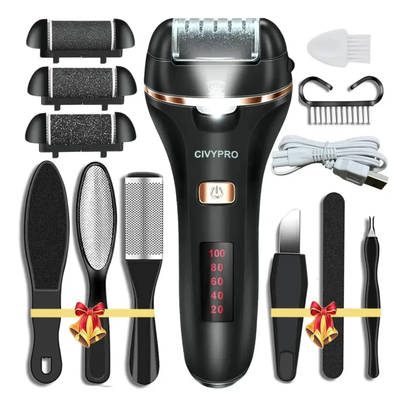 Removedor De Callos Eléctrico Pies Kit 13 En 1 De Pedicura