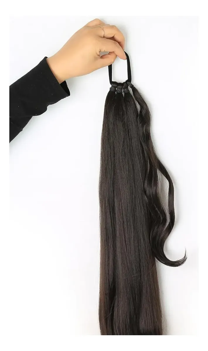 Extensión De Cabello Trenzado 3 En 1 Para Niñas Coleta 76cm - Imagen 7