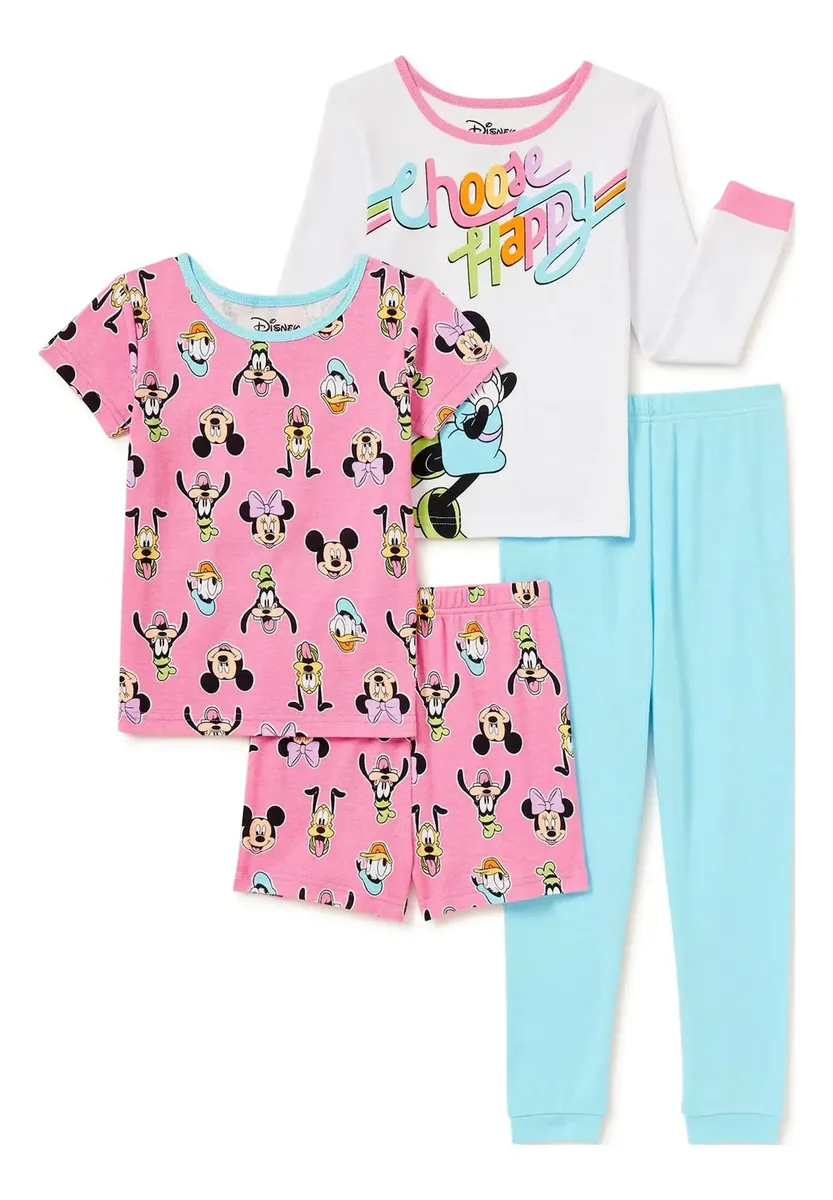 Conjunto Pijama 2pcs De Minnie De Disney Original Para Niñas - Disney