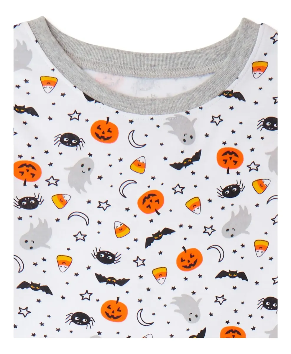 Conjunto De Pijama De Halloween Para Niñas 2pcs Manga Larga - Way To Celebrate - Imagen 2