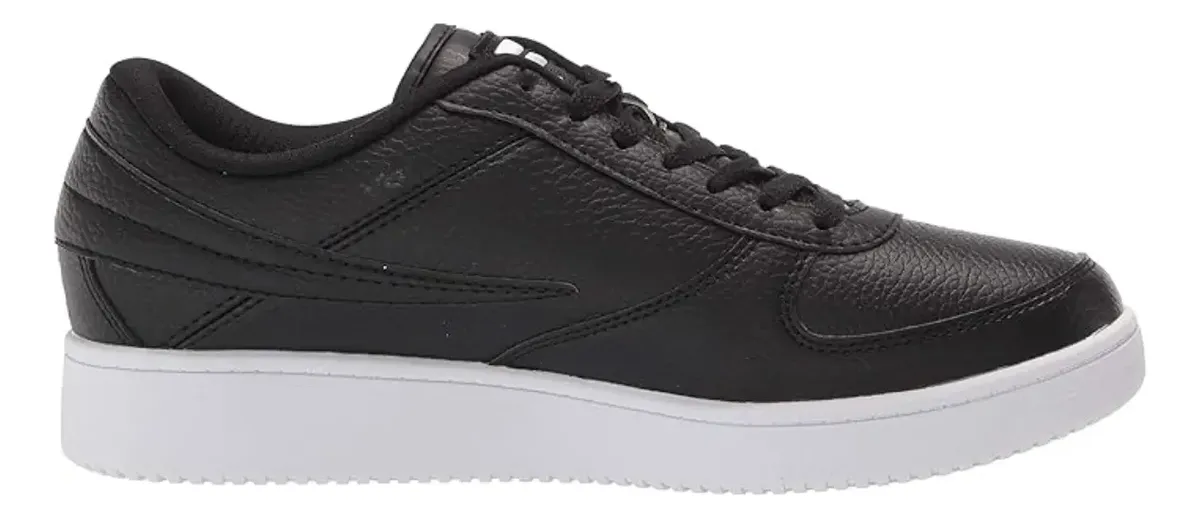 Zapatos Fila Originales A-low Para Hombre Casual Negro - Imagen 2
