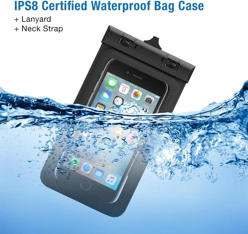 Forro Impermeable Universal Hasta 5.3 Pulgadas iPhone 6 6s 5 - Imagen 2