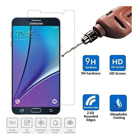 Protector De Pantalla 9h Para Samsung Galaxy Note 5