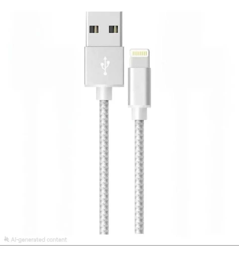 Cable Lightning Largo Para iPhone 3 Metros Certificado Mfi