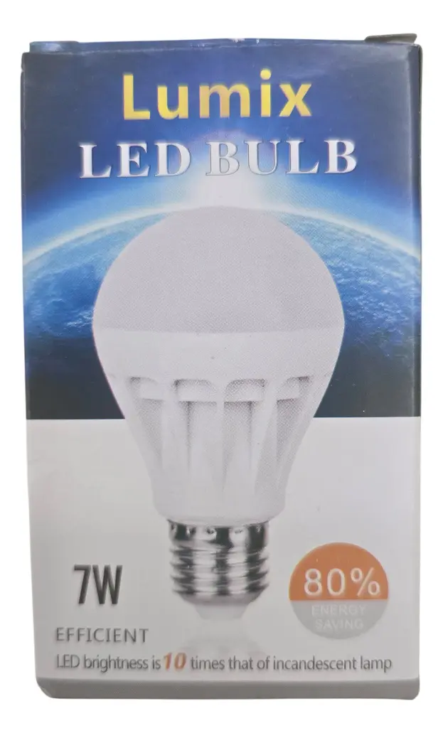 Bombillo LED Lumix De 7w 110v Base E27 Ahorro De Energía - Lumix