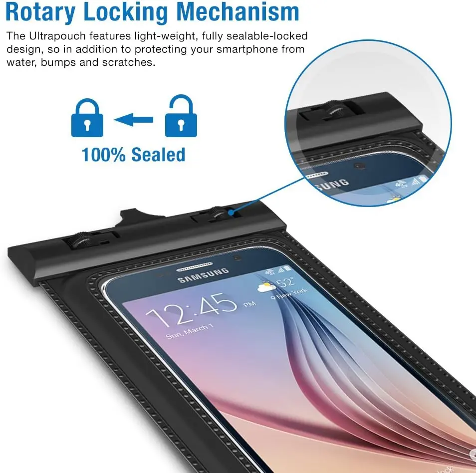 Forro Impermeable Universal Hasta 5.3 Pulgadas iPhone 6 6s 5 - Imagen 6