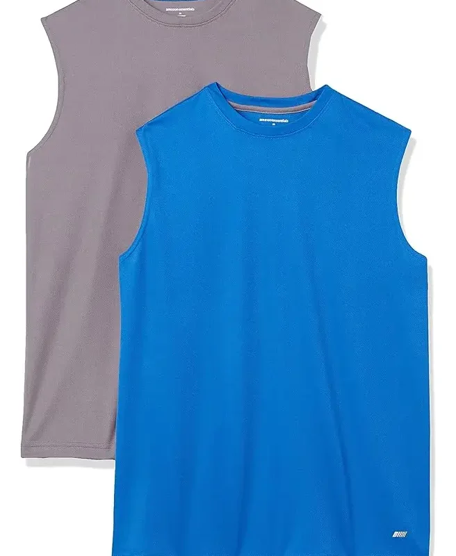 Franela Sin Mangas Deportivas Para Hombre Amazon