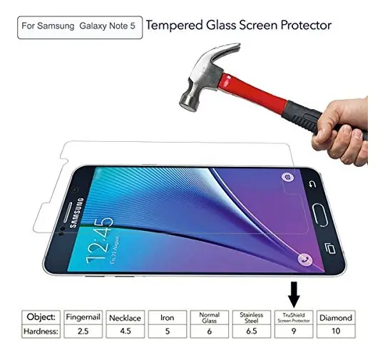 Protector De Pantalla 9h Para Samsung Galaxy Note 5 - Imagen 6