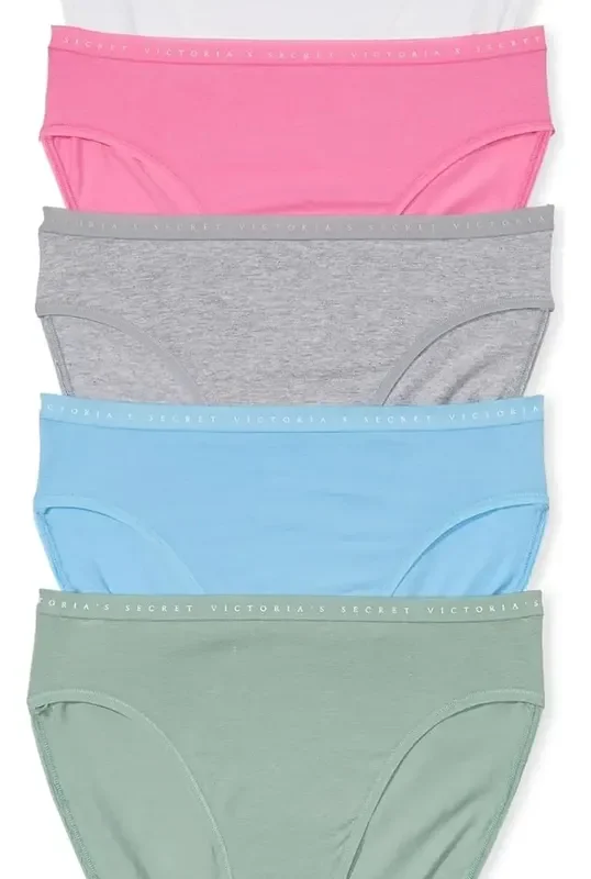 Pantaletas De Mujer De Victoria's Secret Con Cobertura Completa (Pack de 5)