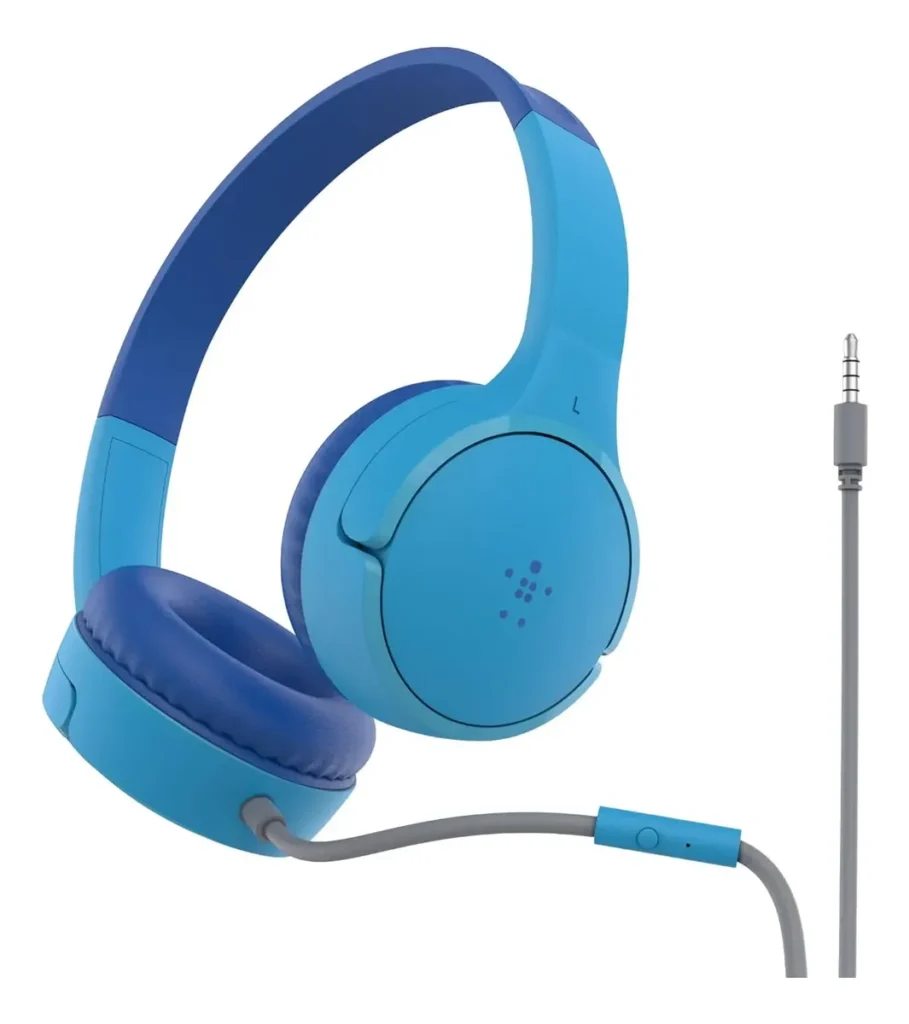 Audífonos Belkin Soundform Mini Para Niños, Micrófono, 85 Db