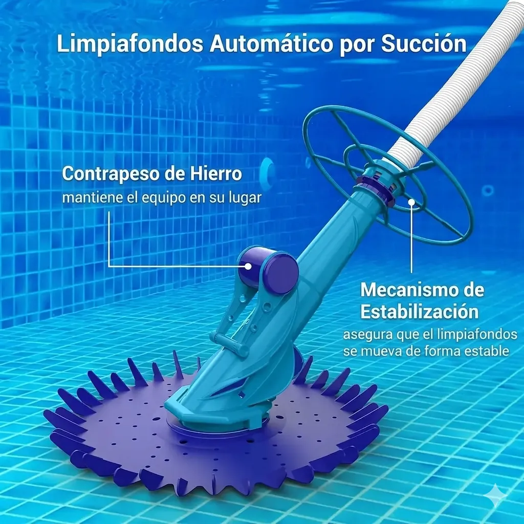Aspiradora De Piscina Inteligente De Bombas De 0.75 - 1.5 Hp - AIPER - Imagen 2