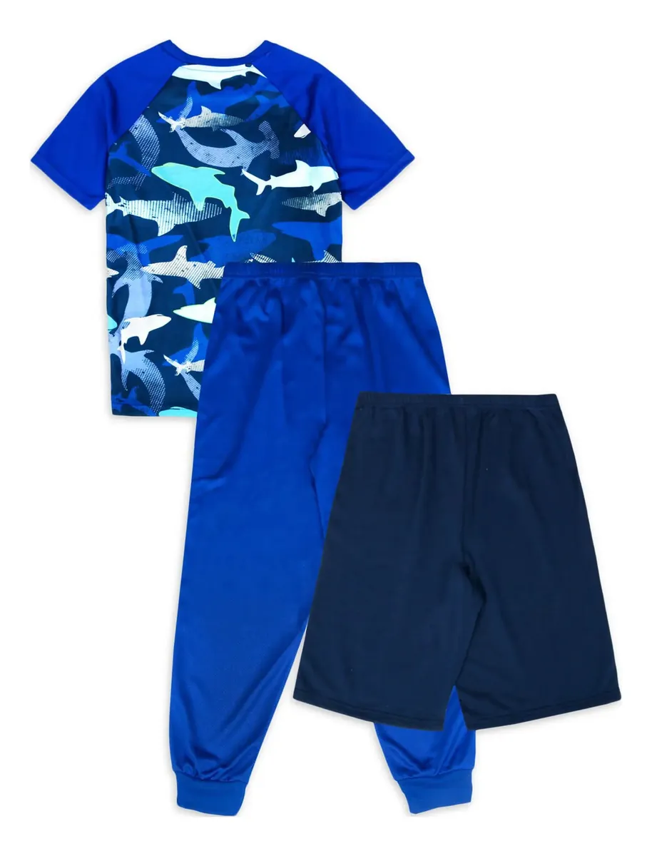 Conjunto De Pijama 3pcs Wonder Nation Original USA Para Niños - Imagen 2