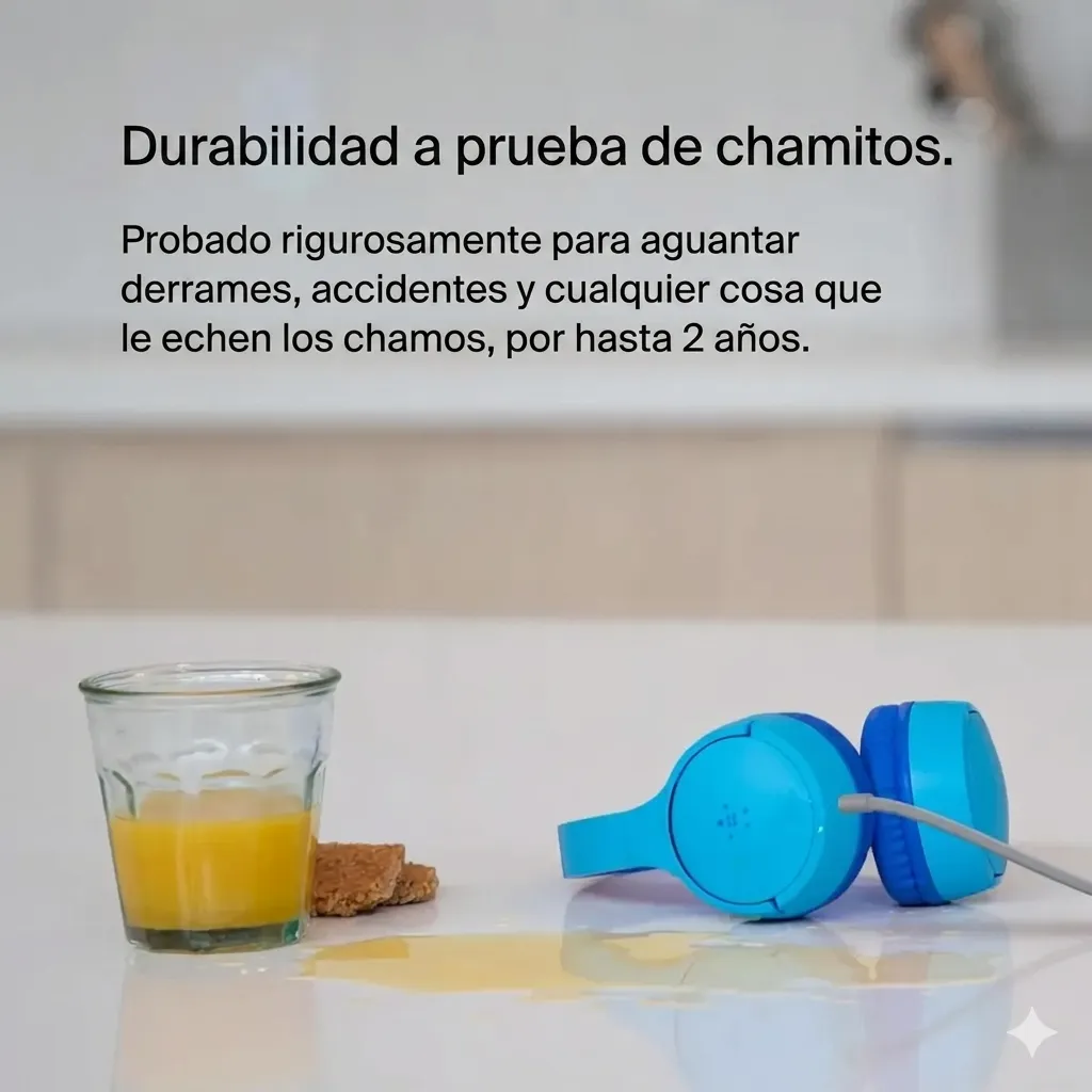 Audífonos Belkin Soundform Mini Para Niños con Micrófono 85 Db - Imagen 3