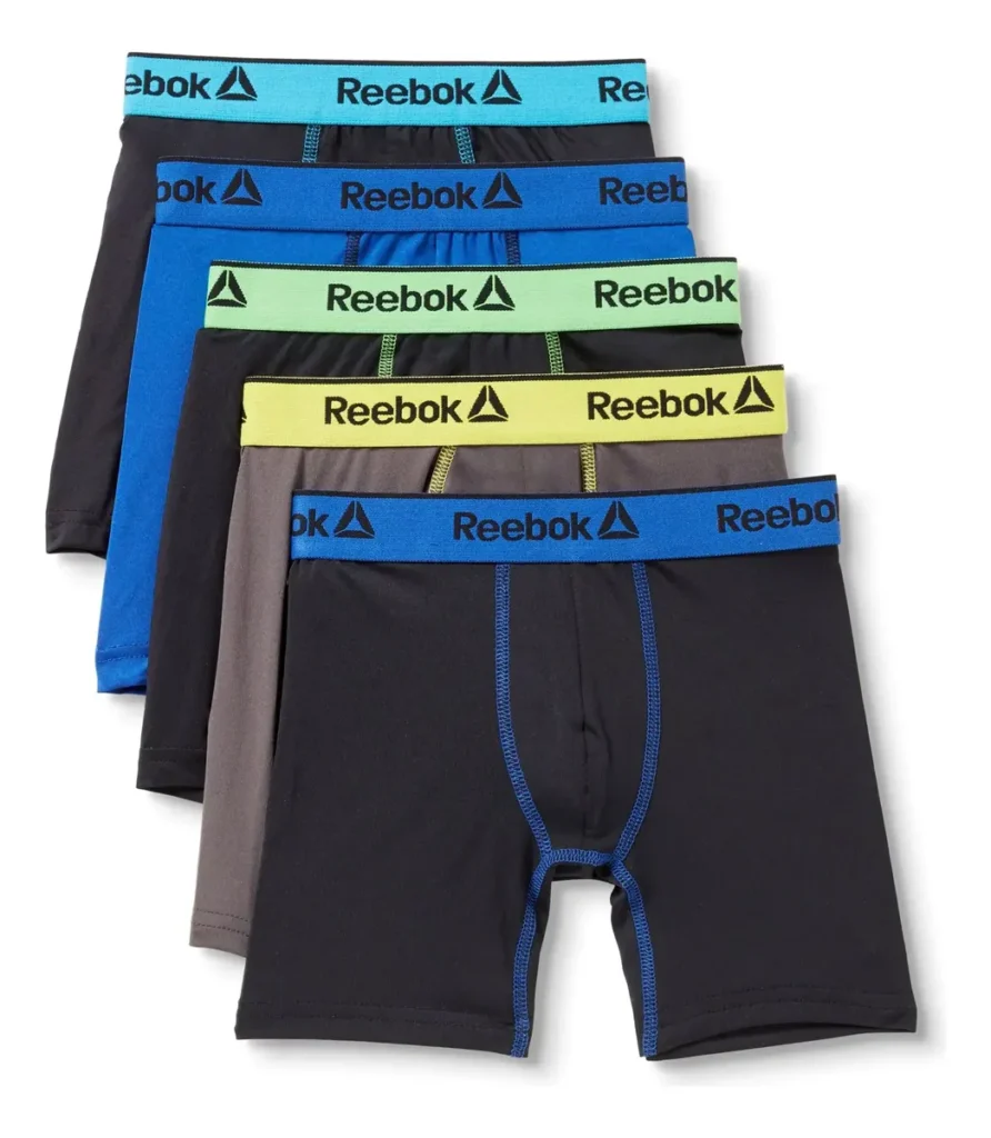 Bóxer Reebok Original Pro Para Niños Antiolor (5 Unidades)