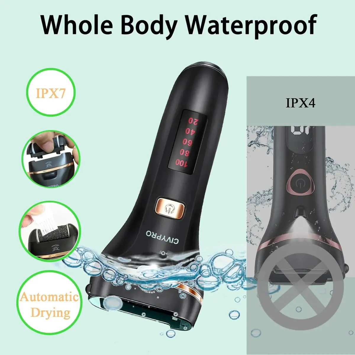 Removedor De Callos Profesional Eléctrico Para Pies Kit 13 En 1 De Pedicura Recargable - Imagen 3