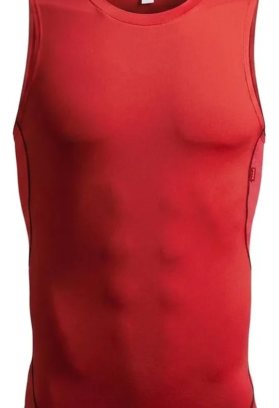 Franela Compresion Sin Mangas Gym Licra Deportiva Hombre